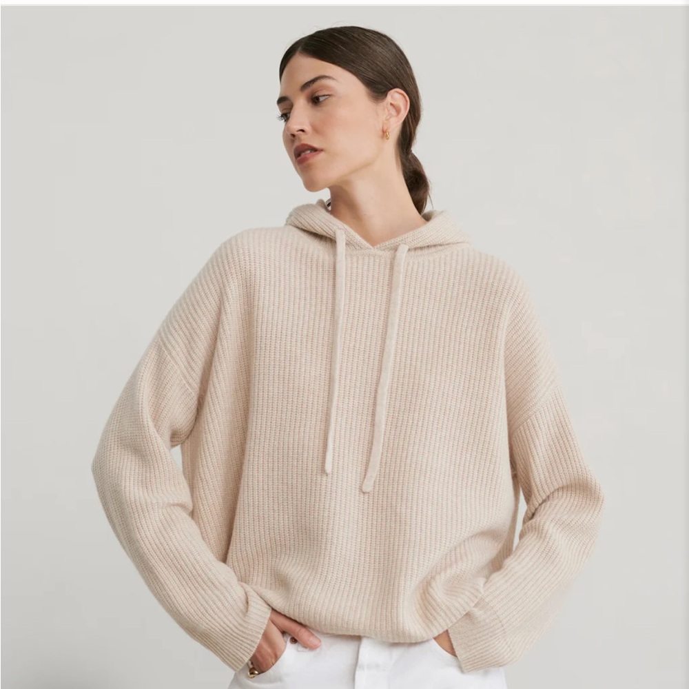 JENNI KAYNE
Cashmere Fisherman Hoodie